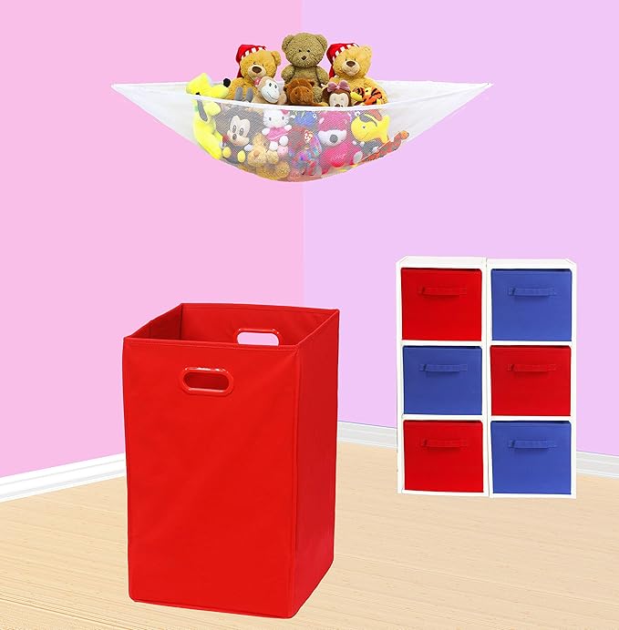 Simple Houseware Foldable Closet Laundry Hamper Basket