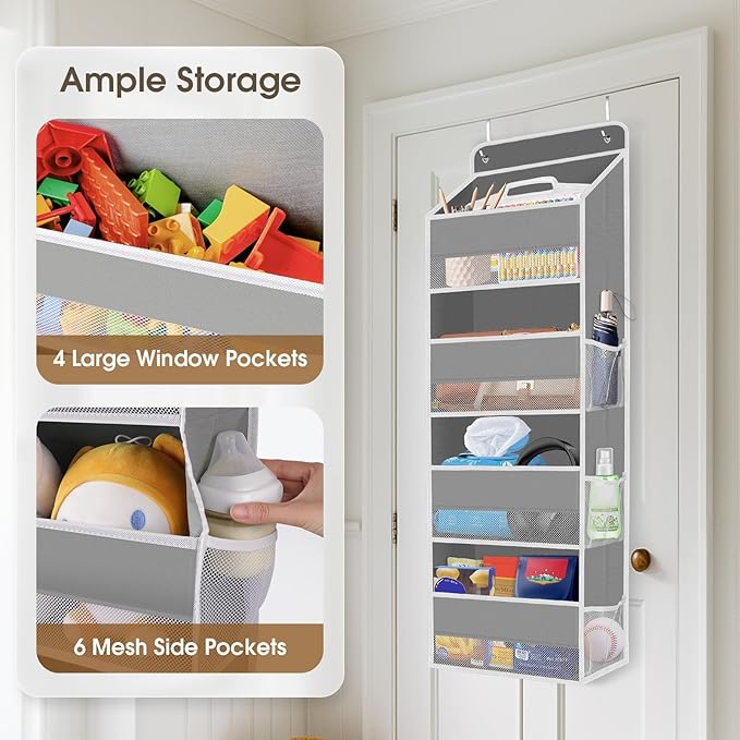 2 Pack Over The Door Organizer, Hanging Storage Organizer
