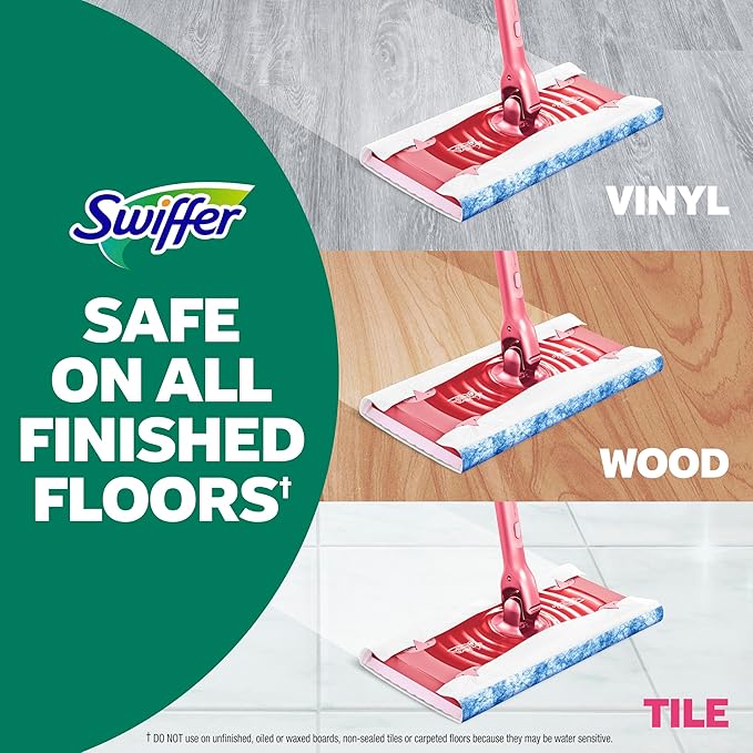 Swiffer Sweep and Mop Deluxe, Limited Edition Pink Wicked: