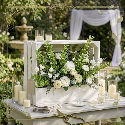 Hotop 12 Pcs Bells of Ireland Artificial Flowers 33.46 Inches Green Fake Shellflower Faux Bells of Ireland Flowers for Vase Table Centerpiece Wedding Party Decoration Indoor Outdoor