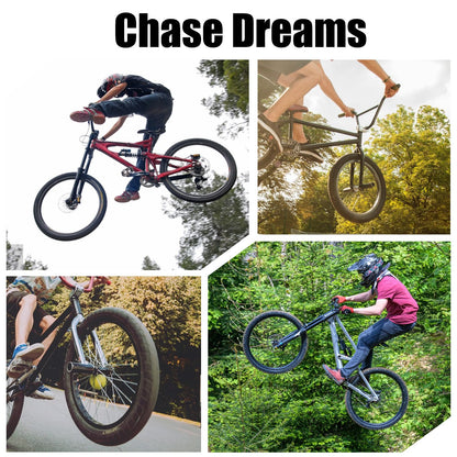 Chsoejuf 2PCS Bike Pegs, Bike Pegs for 3/8 Inch Axles, Aluminum Alloy Anti-Skid Stunt Bicycle Peg, BMX Peg Bicycle Accessories for Mountain Bikes Cycling Rear Stunt Peg(Black)