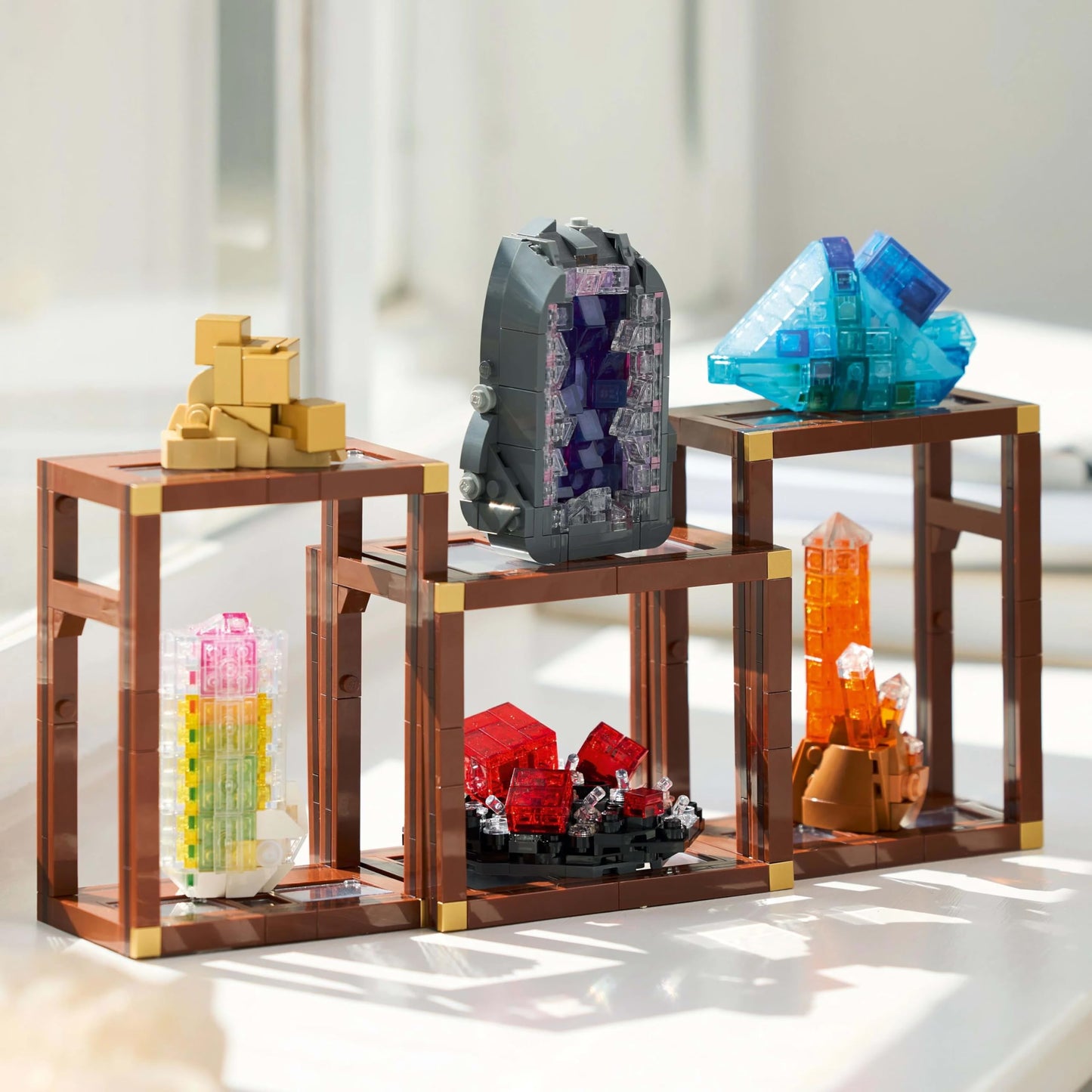 Lego 21362 Ideas Mineral Collection Toy Birthday Present Blocks Men Women Figurine Goods Interior Stylish