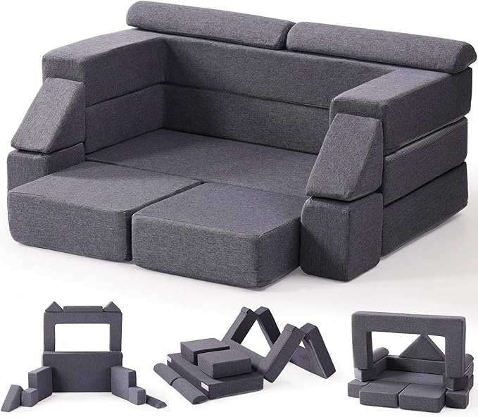 ROBUD Kids Couch, DIY-Style & Washable Toddler Sofa