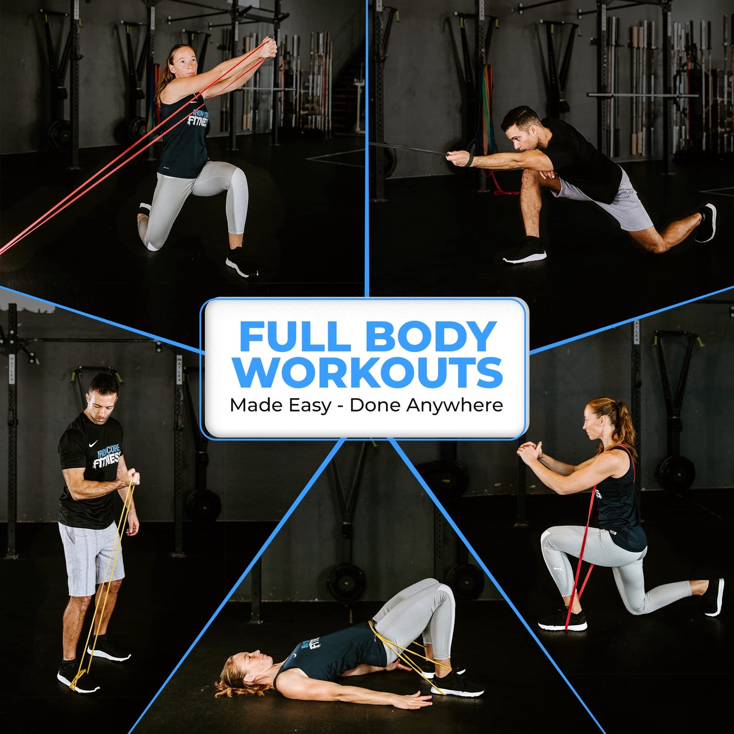 Pull Up Resistance Bands Set of 3 - Pull Up Assistance Bands for Men & Women – Long Exercise Band for Home & Gym - Resistance Band Set for Workout, Calisthenics, Mob, Stretching & Physical Therapy