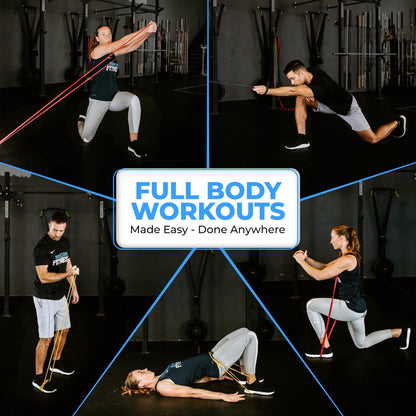 Pull Up Resistance Bands Set of 3 - Pull Up Assistance Bands for Men & Women – Long Exercise Band for Home & Gym - Resistance Band Set for Workout, Calisthenics, Mob, Stretching & Physical Therapy
