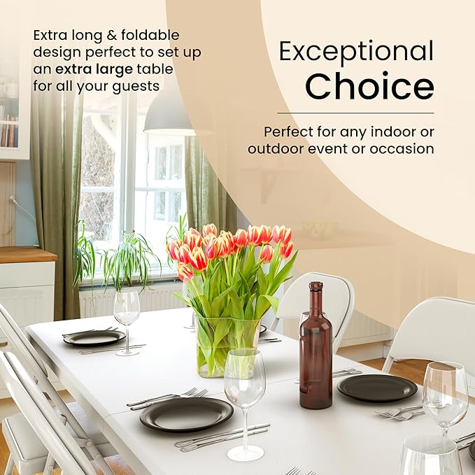 Our Modern Space 8 Feet Foldable Table