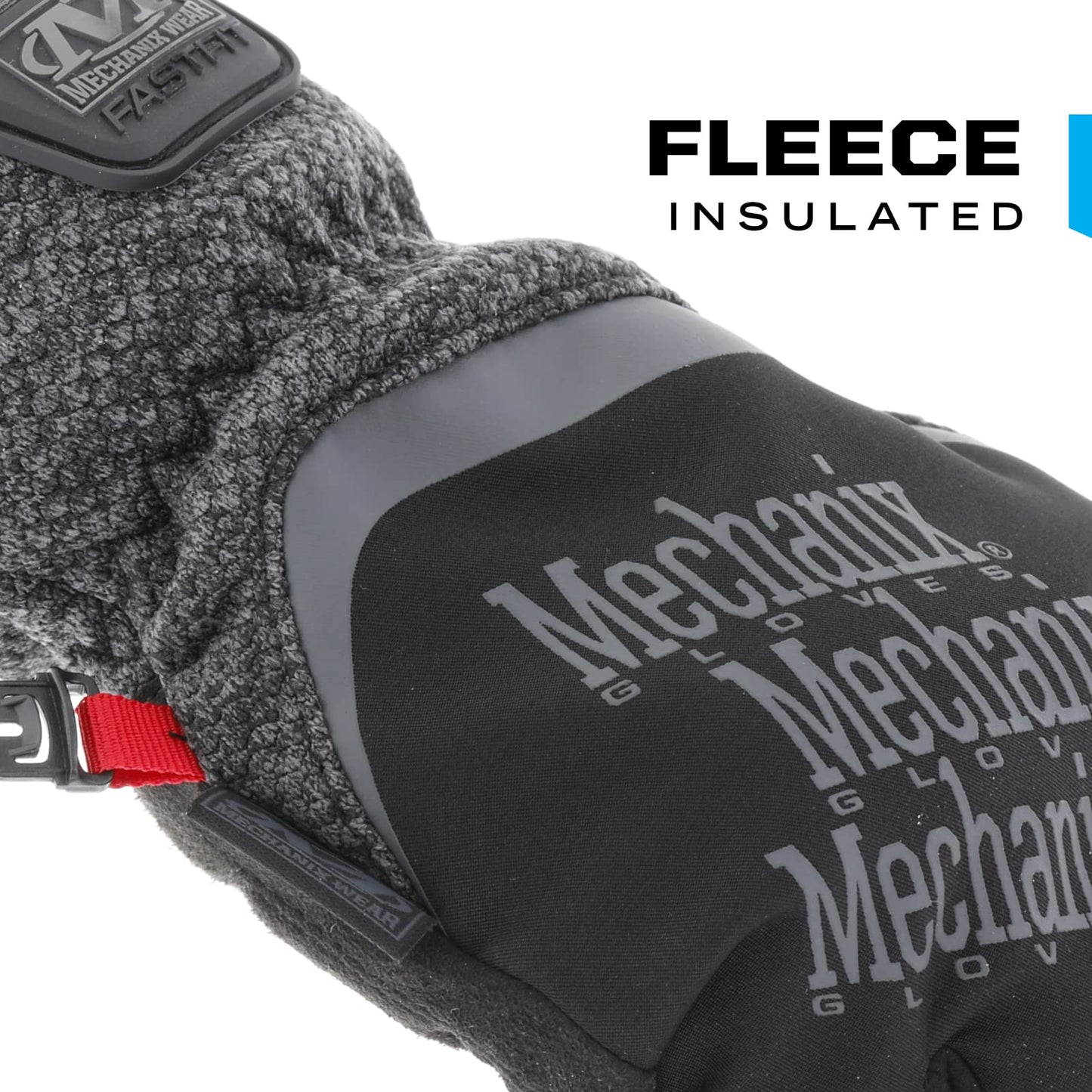 Mechanix Wear ColdWork™ FastFit® Winter Work Gloves (Large, Black/Grey)
