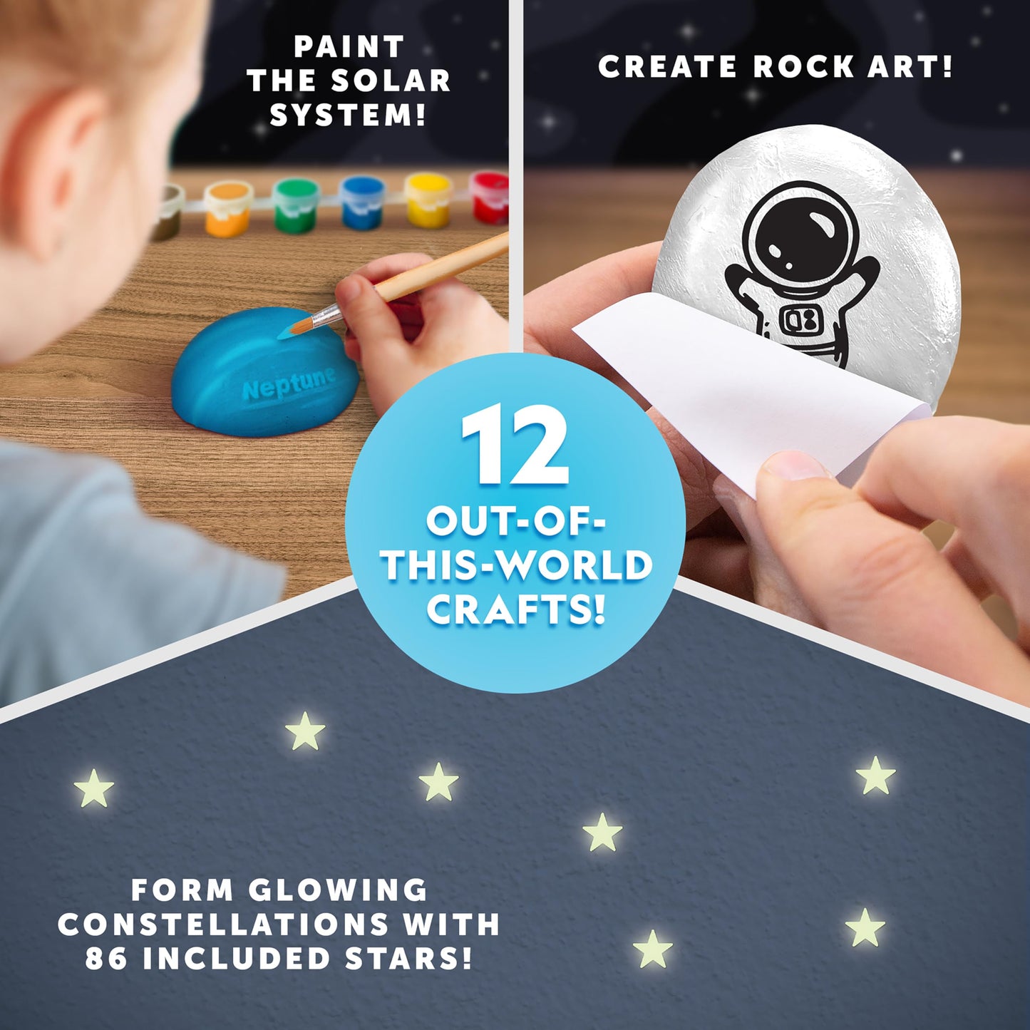 NATIONAL GEOGRAPHIC Outer Space Christmas Advent Calendar 2025 for Boys and Girls – 24 Days of Space-Themed Experiments, Crafts & Activities, Christmas Countdown Calendar for Kids