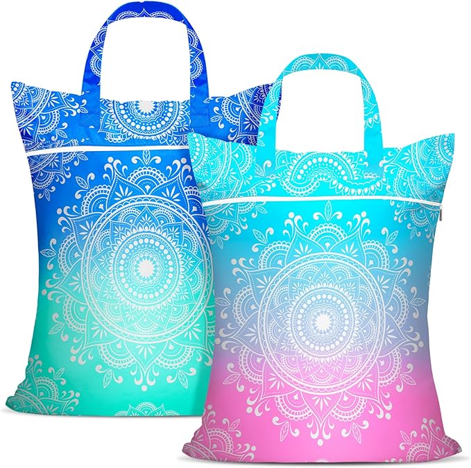 2 Pcs Large Travel Laundry Bags
