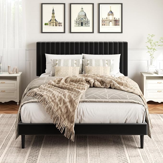 HAOARA Full Size Platform Bed Frame