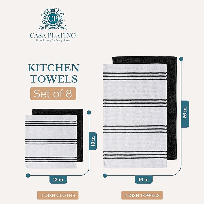 Casa Platino Dish Towels and Dish Cloths