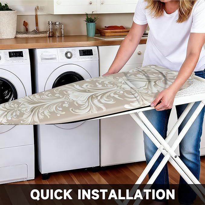Ironing Board Cover 15"x54" Standard Size Replacement Thick Iron Board Covers