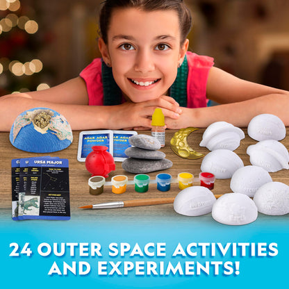 NATIONAL GEOGRAPHIC Outer Space Christmas Advent Calendar 2025 for Boys and Girls – 24 Days of Space-Themed Experiments, Crafts & Activities, Christmas Countdown Calendar for Kids