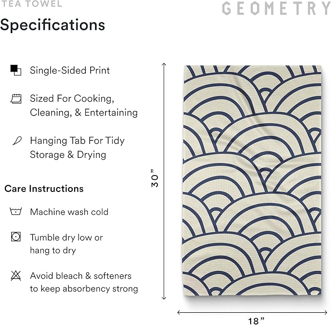GEOMETRY Kitchen Tea Towels