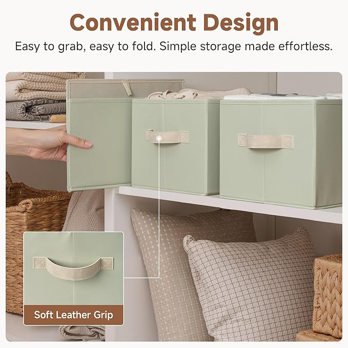 StorageWorks Storage Baskets for Shelves, Closet Organizers and Storage Basket