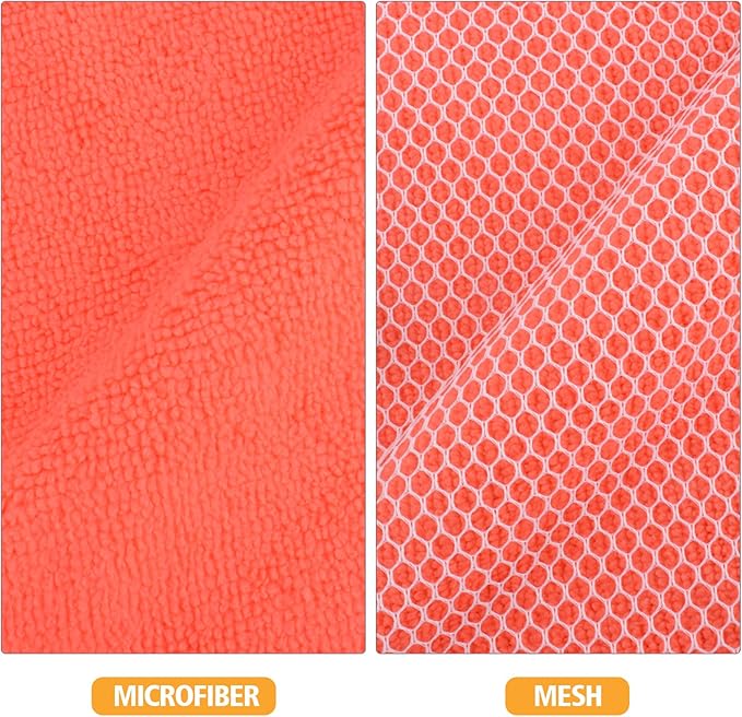 KinHwa Kitchen Washcloths for Dishes Absorbent Microfiber Dish Cloths Quick Dry