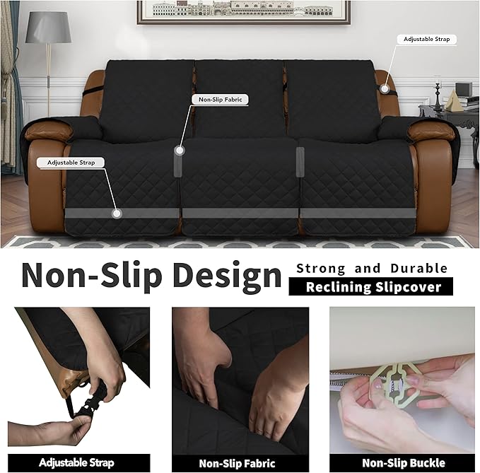 Easy-Going Oversized Recliner Sofa Cover, Reversible Couch Cover