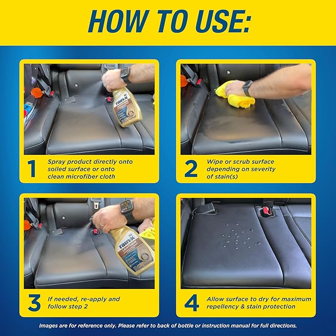 Rain-X 620236SRP Leather Cleaner Conditioner & Repellent