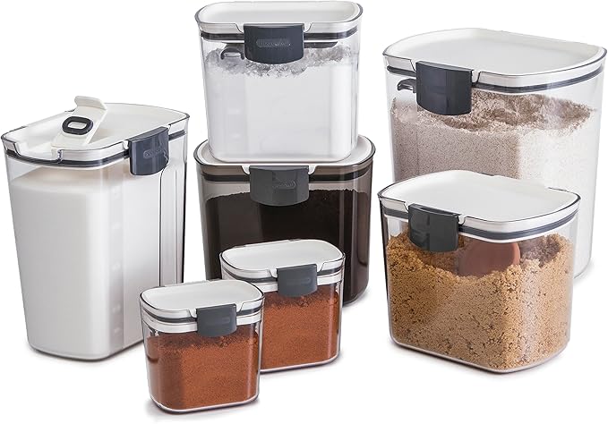 Progressive ProKeeper Baker's Airtight Kitchen Storage Canister Container Set