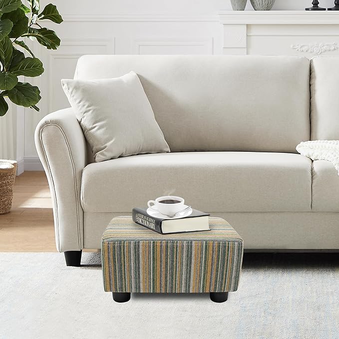 CAROLMADE Small Foot Stool Ottoman Footstool