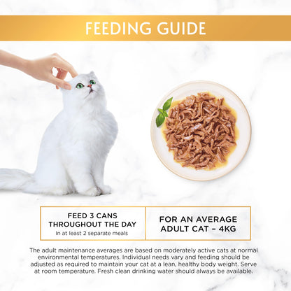 Gourmet Gold Succulent Delights Adult Wet Cat Food Chicken 12x85g, Pack of 12