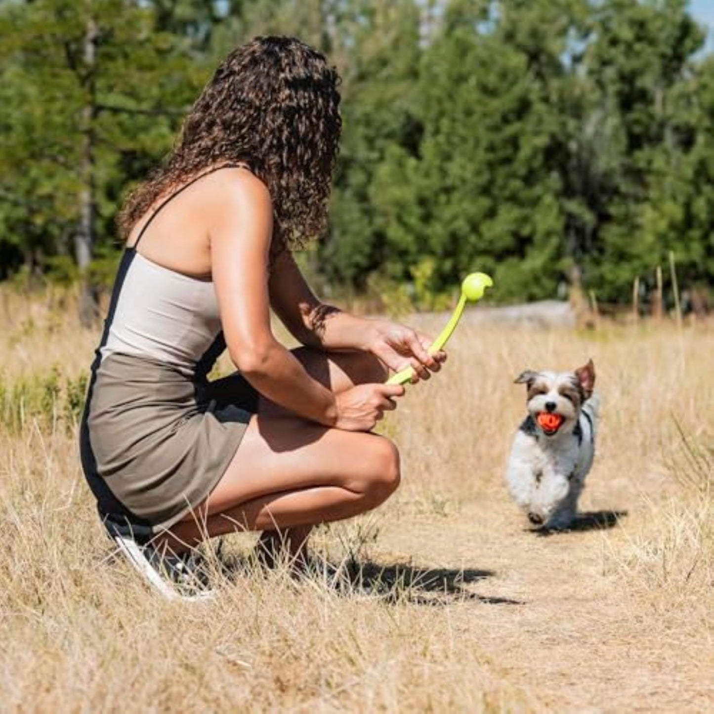 Chuckit! Ball Breathe Right Fetch Ball Medium By 2 Balls to Pursue For Dog, M