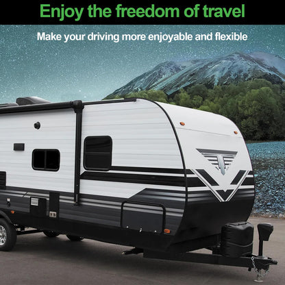 STEGEWOP 5th Wheel to Gooseneck Adapter Hitch, 30,000 lbs Heavy Duty Towing Conversion, 2-5/16" Ball & 15" Height, Q235 Steel Hitch for RV, Flatbed Trailer & Horse Trailer