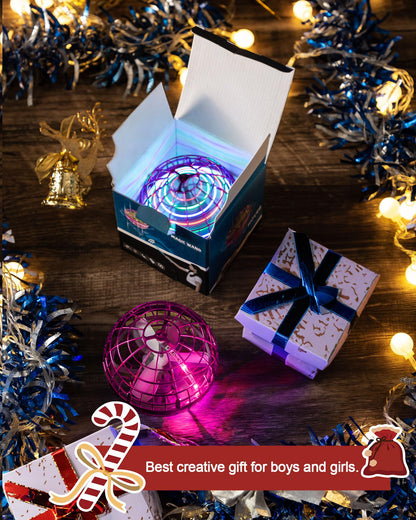 owlrun 2024 Modified Flying Orb Ball Toys for Boys Cosmic Globe Floating Ball Soaring Boomerang Hover Ball Mini Drone Flying Spinner Cool Kids Toys Birthday Gifts for Boys Girls 6 7 8 9 10+