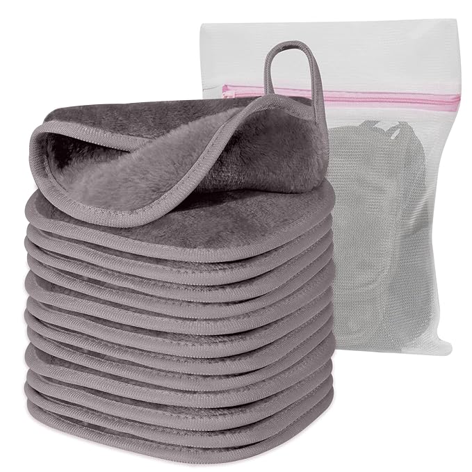 Makeup Remover Cloth, Makeup Remover Pads Microfiber Face Washcloth