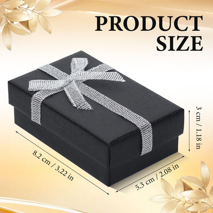 KisSealed 72 Pcs Jewelry Gift Boxes Bulk,Cardboard Jewelry Boxes 3.2 x 2.0 x 1.2 Inches,Foam Filled Small Gift Wrap Box for Rings Necklaces Earrings Bracelets,for Anniversaries,Weddings,Birthdays