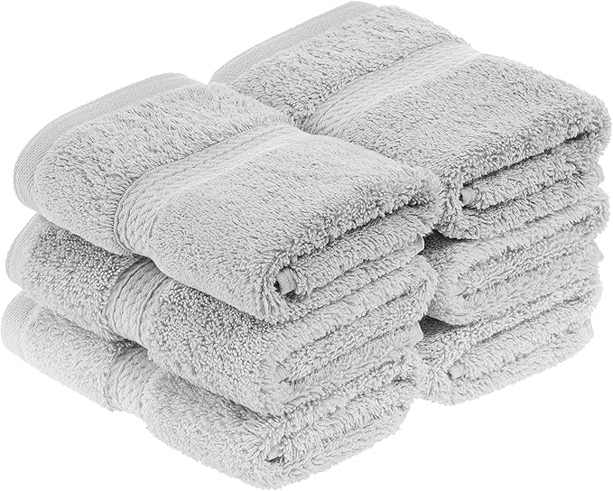 SUPERIOR Solid Egyptian Cotton Face Towel Set