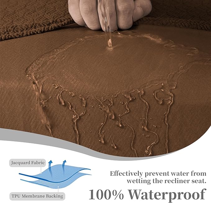 100% Waterproof Sectional Recliner Couch Covers
