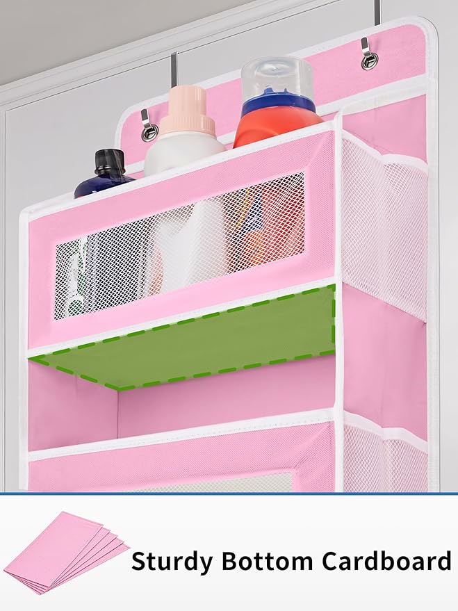 JARLINK Over The Door Organizer Storage, 5 Shelf Hanging Door Organizer
