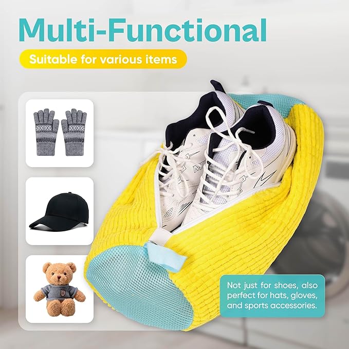 Shoe Washing Machine Bag – 2 Pack Mesh Laundry Bags