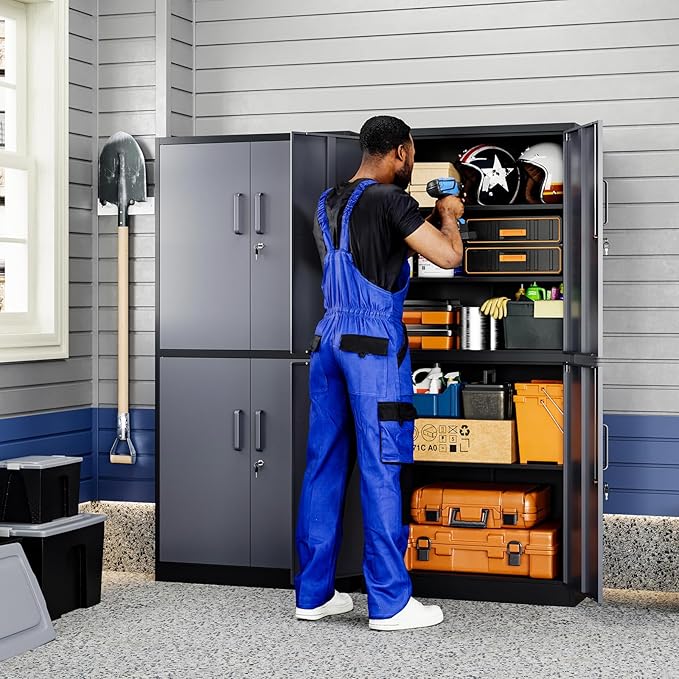 Yizosh Metal Storage Locking Cabinet