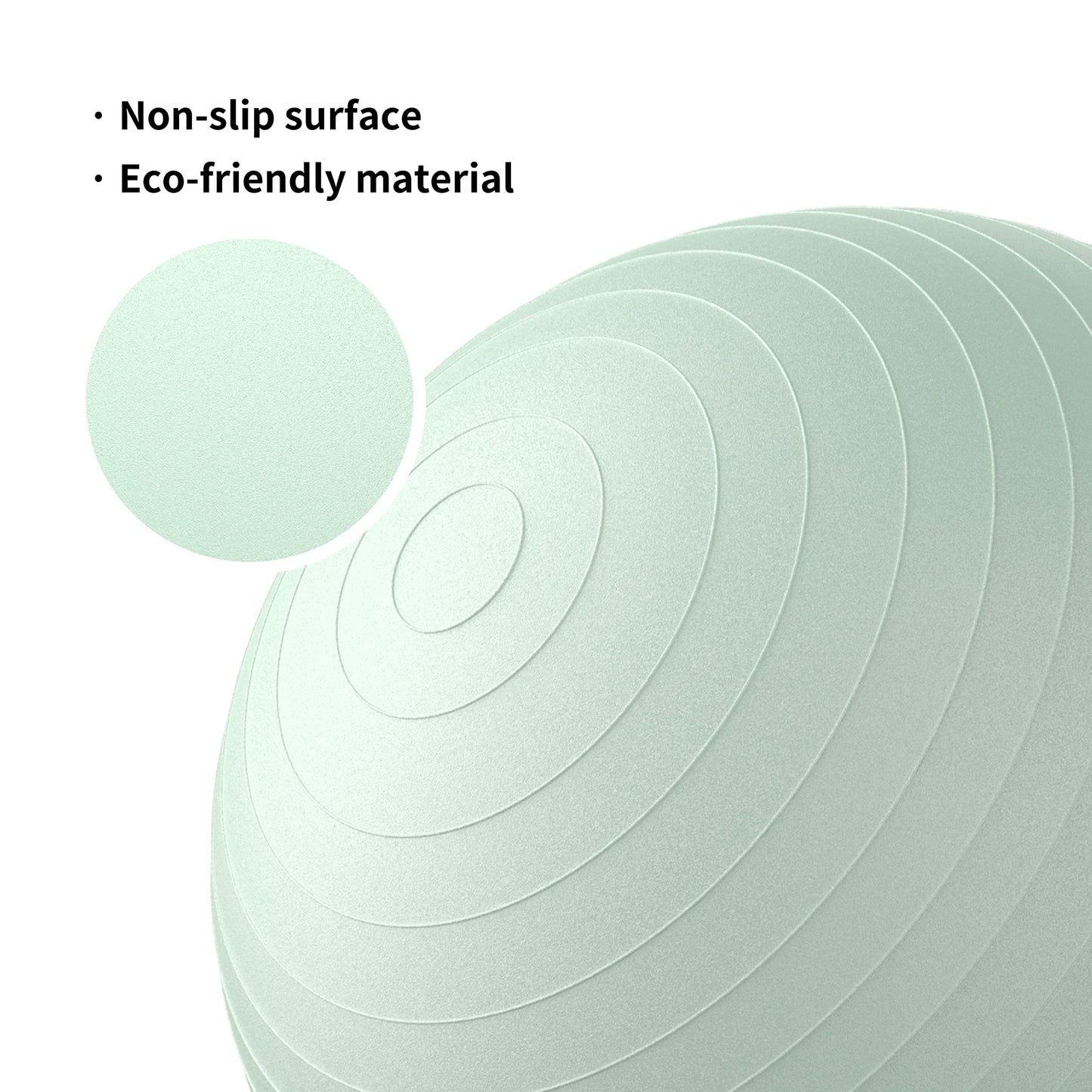 PROIRON Exercise Ball Anti-Burst Yoga Ball Chair with Quick Pump Slip Resistant Gym Ball Supports 500KG Balance Ball for Pilates Yoga Birthing Pregnancy Stability Gym Workout Training