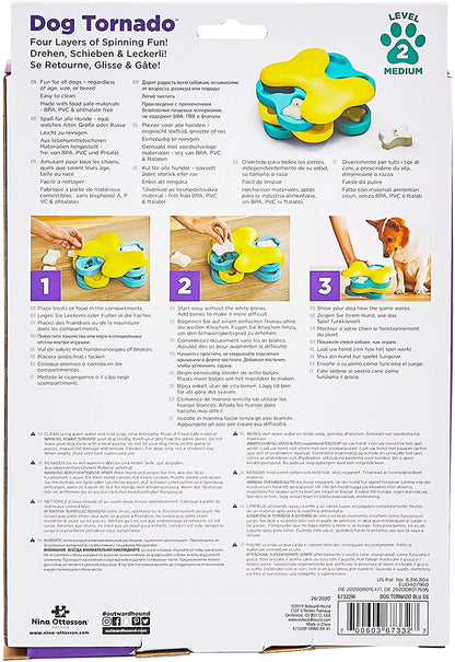 Nina Ottosson by Outward Hound Dog Tornado Interactive Treat Puzzle Dog Toy