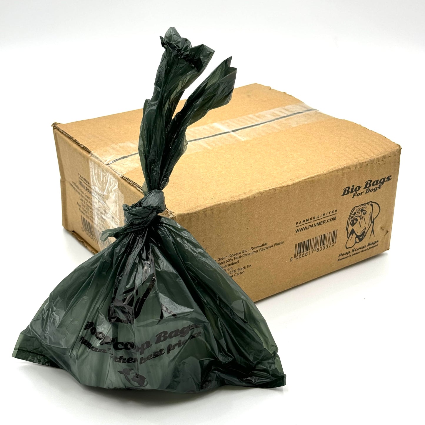 Panmer Poo Bio Bags Biodegradable Dog Poop Bags Waste Bags x 500 Eco Friendly Bulk Buy Human's Other Best Friend