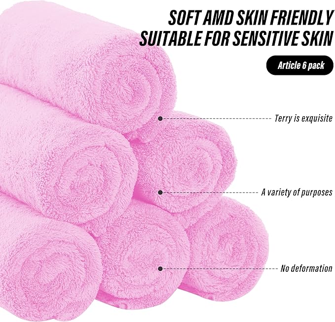 MOONQUEEN 6 Pack Premium Hand Towels