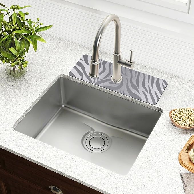 Kitchen Sink Splash Guard 1 PC 30 Inch Sink Faucet Mat Splash Guard