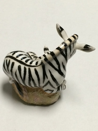 Department 56 African Safari Animals Zebra "A Quiet Moment" Candle Snuffer #56.50037