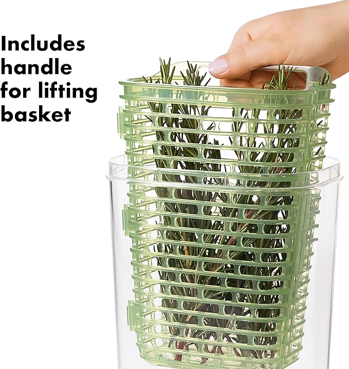OXO Good Grips GreenSaver Herb Keeper- 2.8 QT