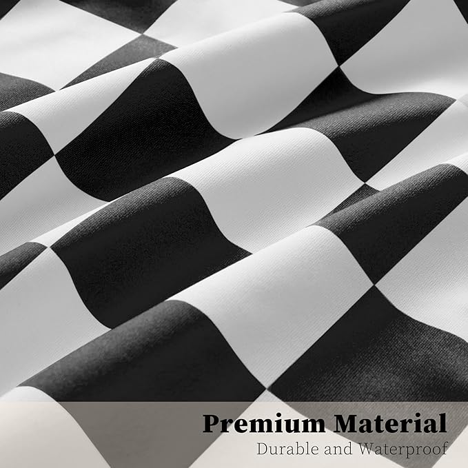 Checkered 2 Pcs Large Travel Laundry Bags