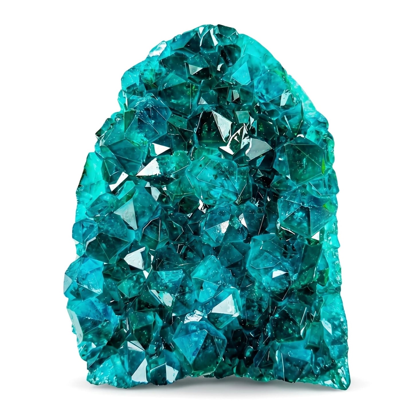 CrystalHola 1Pc Lake Blue Geode Crystal Cluster - Unique Crystal Decor for Home Decor, Crystal Collections, Meditation (100-200g)