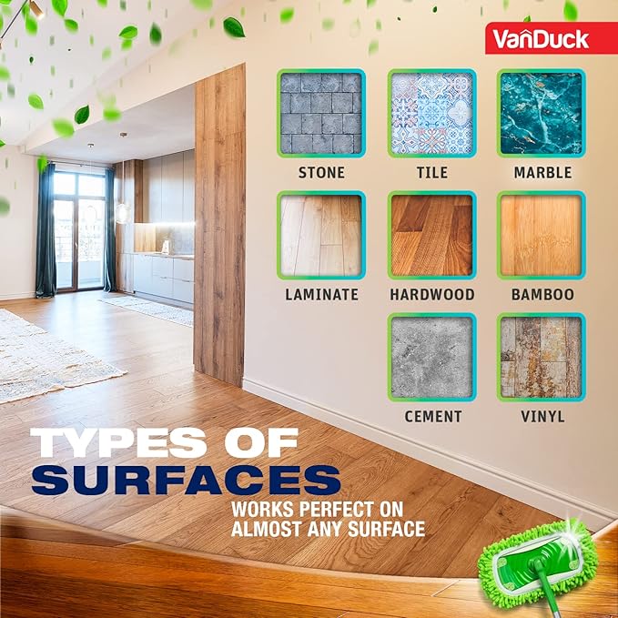 VanDuck Dust Mop Refill Compatible