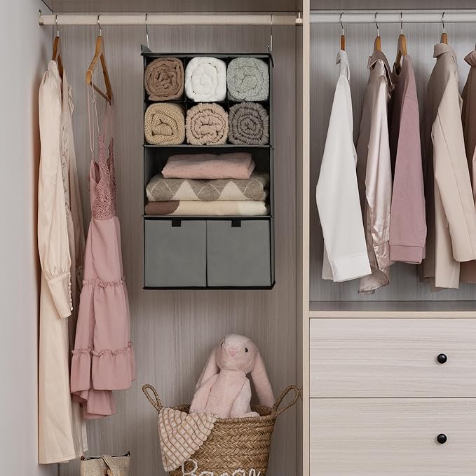 GRANNY SAYS Hanging Closet Organizer