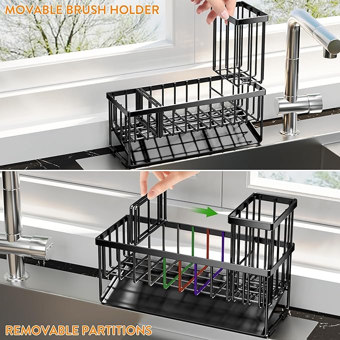 Cisily Extra Large Kitchen Sink Caddy Organzier