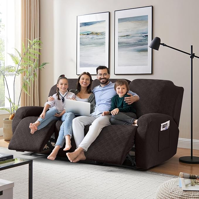 Timeles Recliner Covers for 3 Seater Reclining Couch Covers Sofa Slipcover