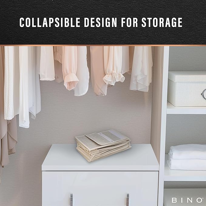 BINO 10-Shelf Shoe Closet Organizer