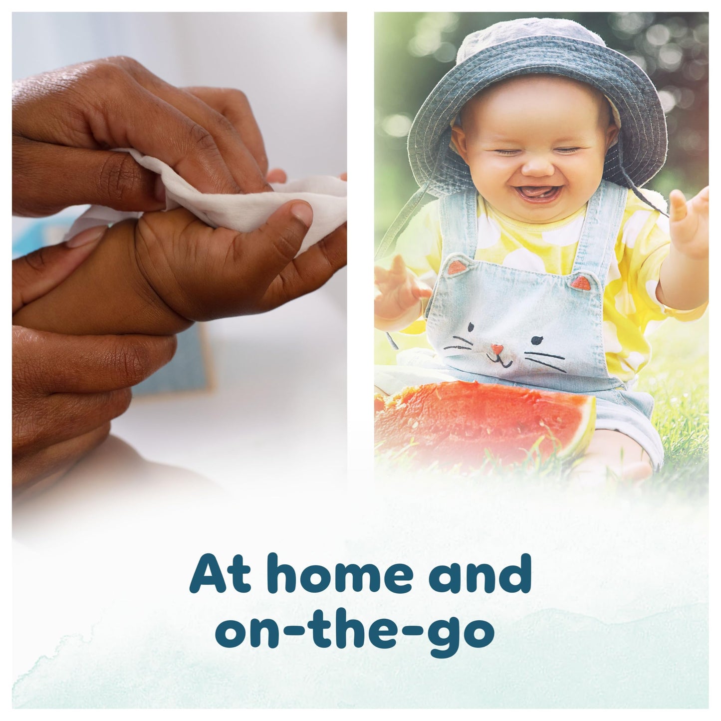 Pampers Harmonie Aqua Baby Wipes Plastic Free 24 Packs of 48 Wipes, 1152 Baby Wet Wipes, Help restore natural skin pH, Delicate lotion with 99 percent water